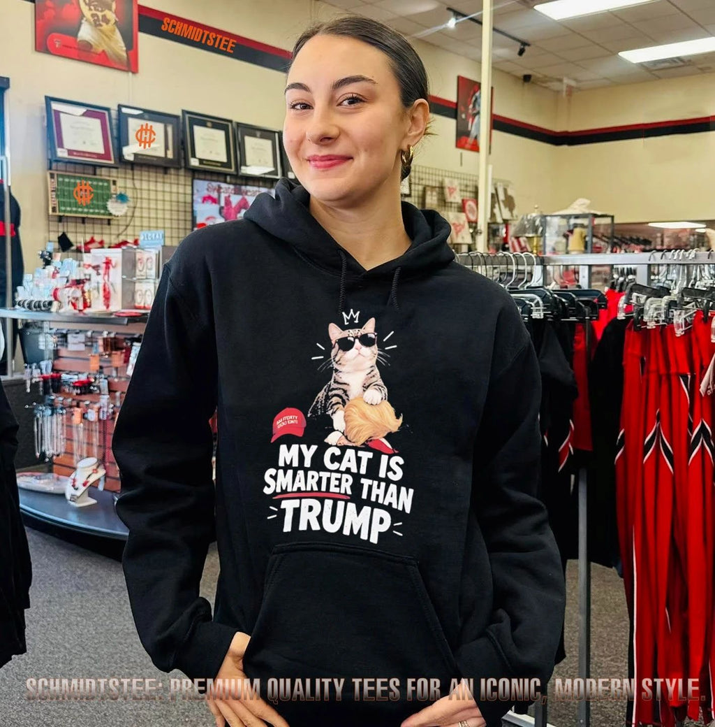 My cat is smarter than Trump shirt
