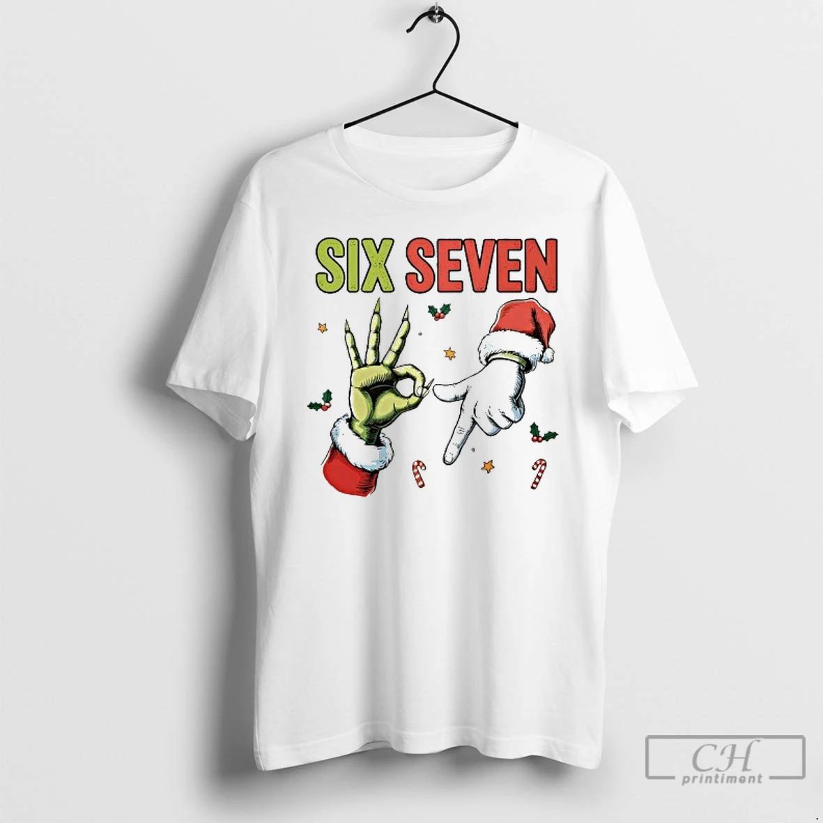 Classic Six Seven 67 Meme Christmas Meme T Shirts