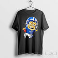 Premium Minions Is Holding A Ball And Smiling At Indianapolis Colts Fans T Shirts