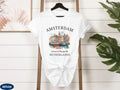 Amsterdam T-Shirt Travel Gift for Netherlands Trip Lovers Souvenir Tee