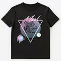 Mark Name Retro Vaporwave Aesthetic Art Style Tiger Unisex T-Shirt