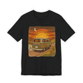 I Miss The 70s Shirt Throwback Hippie Van Sunset Graphic Tee Retro Desert Road