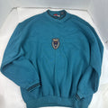 Vintage Todays News Men’s Long Sleeve Pull Over Green Shirt Natural Styles L Y8