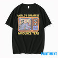 Tom Hannifan And Matthew Rehwoldt Worlds Greatest Announce Team Pixel Tshirts Sweater