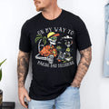 On My Way to Making Bad Decisions Skeleton Beach Vacation T-Shirt