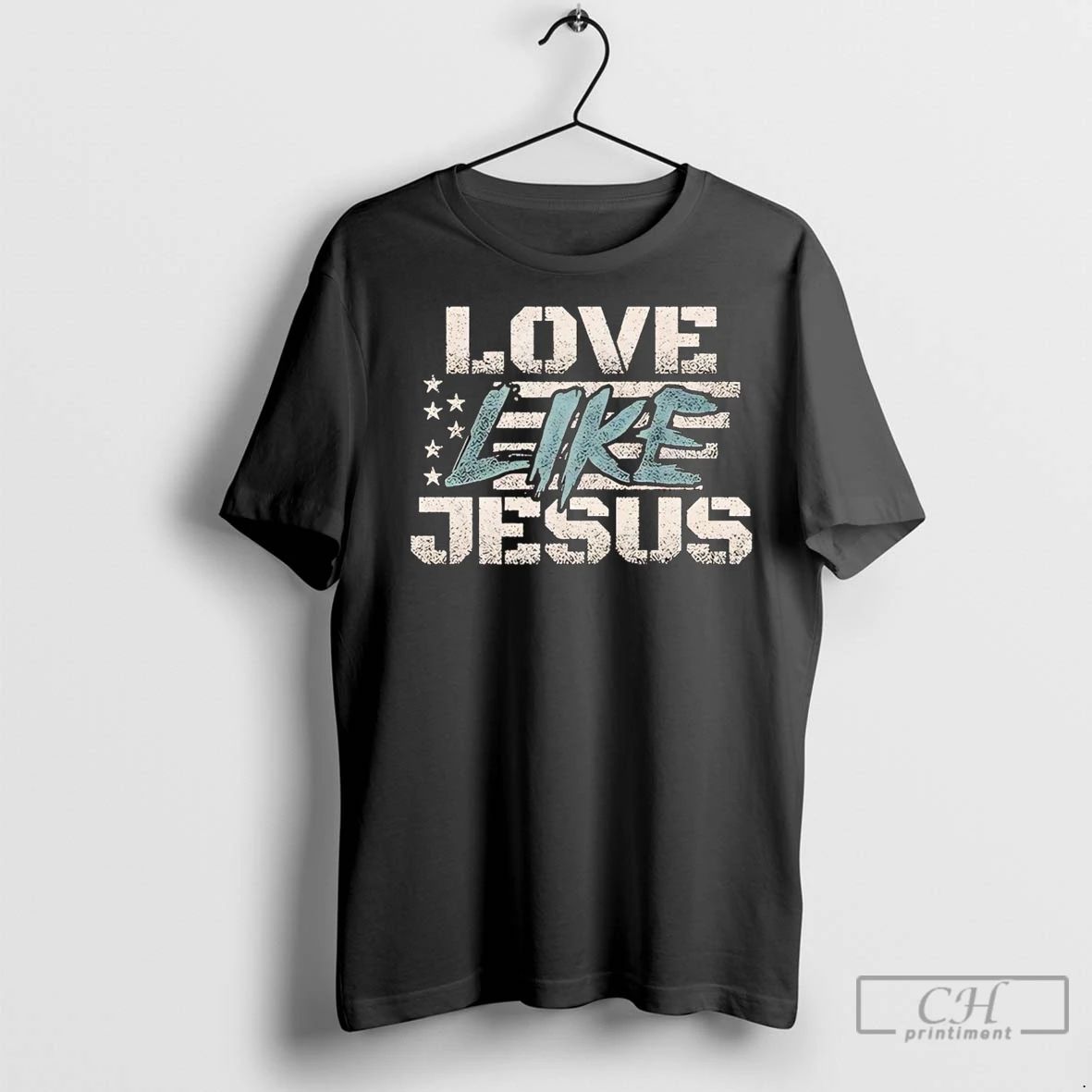 Premium American Flag Love Like Jesus