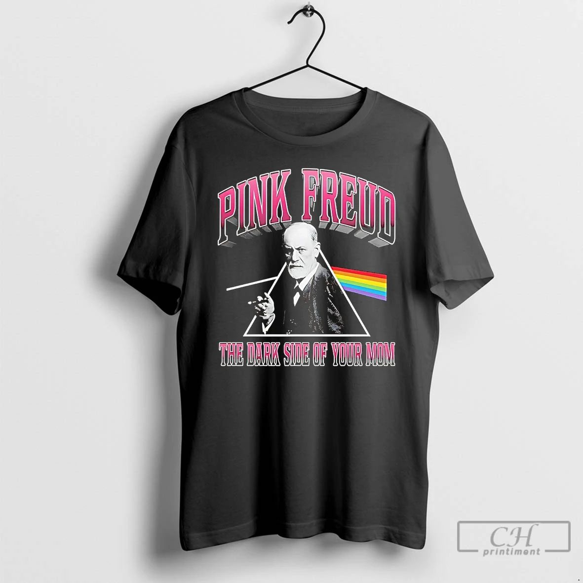 Premium Pink Freud The Dark Side Of Your Mom T Shirts