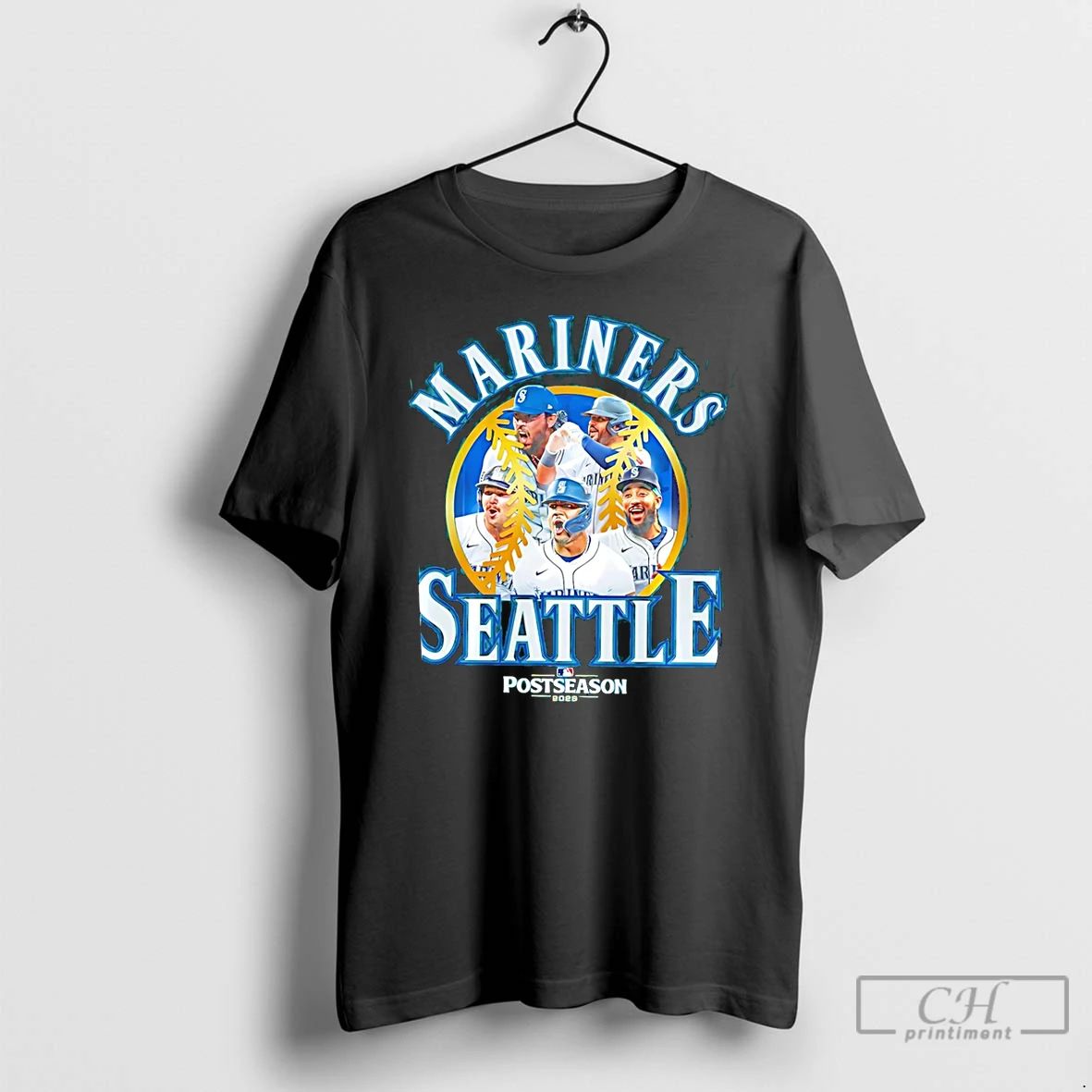 Classic Seattle Mariner 2025 Alcs Champions Postseason All Team T Shirts