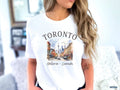 Toronto T-Shirt Travel Gift for Ontario Canada Trip Lovers Souvenir Tee