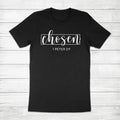 Chosen 1 Peter 2:9 Bible Quote Jesus Faith Church Christian Unisex Tee T-Shirt