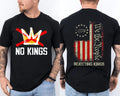 No Kings T-Shirt Rejecting Kings Since 1776 We The People Patriotic 2 Sided Tee