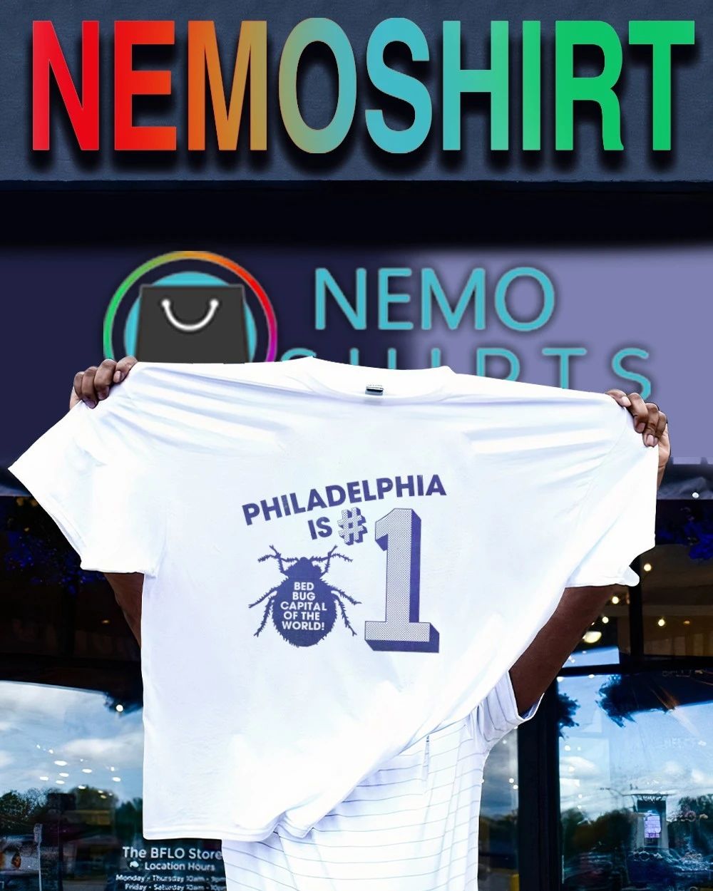 Philadelphia Is Number 1 Bed Bug Capital of the World shirt