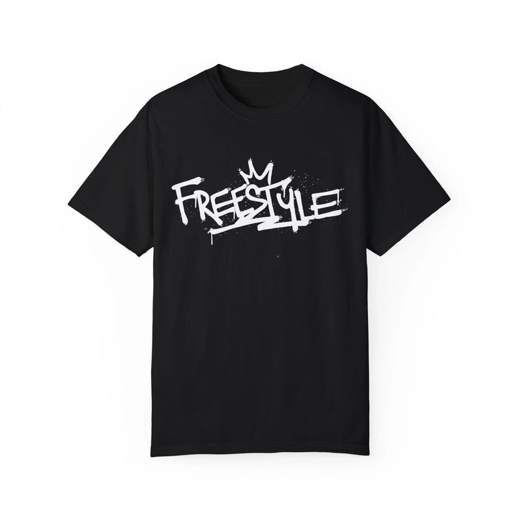 Freestyle Urban Graffiti Art Style Quote :: Unisex Garment-Dyed T-shirt