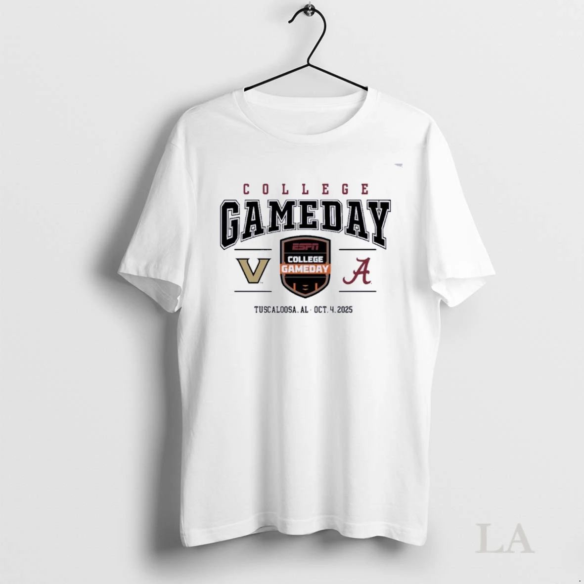 Original Vanderbilt Vs Alabama 2025 College Gameday Tuscaloosa Al