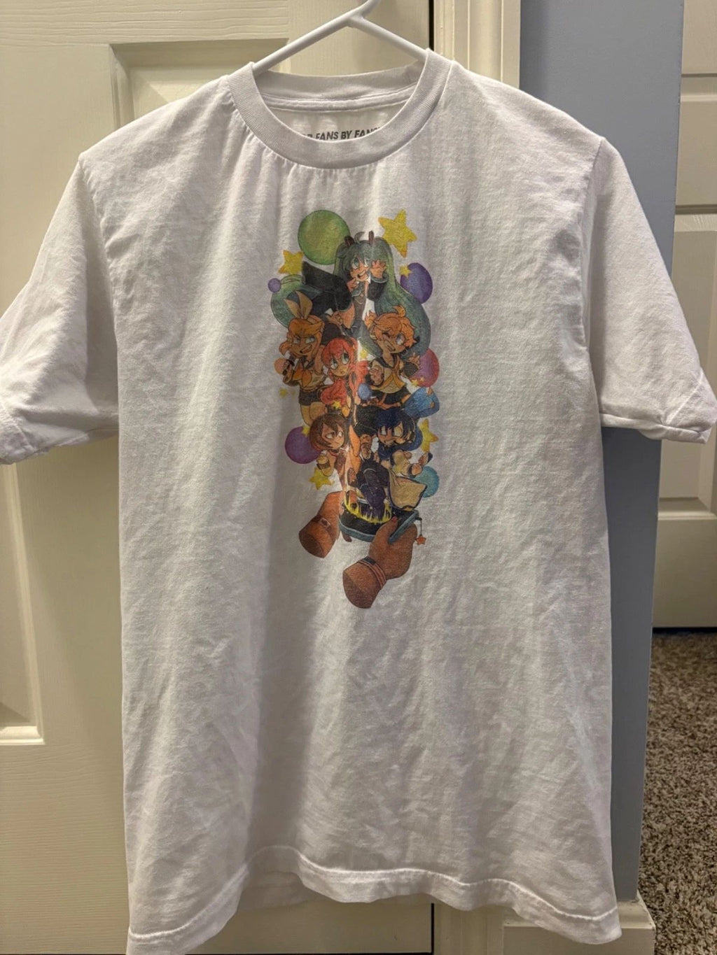 Crypton Vocaloids T-shirt, Miku, Rin, Len, Luka, Meiko, Kaito