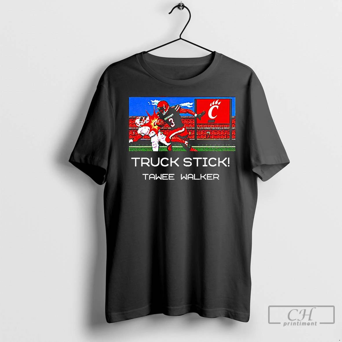 Classic Cincinnati Bearcats Tawee Walker Truck Stick Pixel