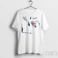 Premium Los Angeles Dodgers 2025 World Series Champions Roster 2 Sided T Shirts