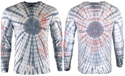 AMERICAN FIGHTER Men's Long Sleeve T-Shirt BRIDGE CITY