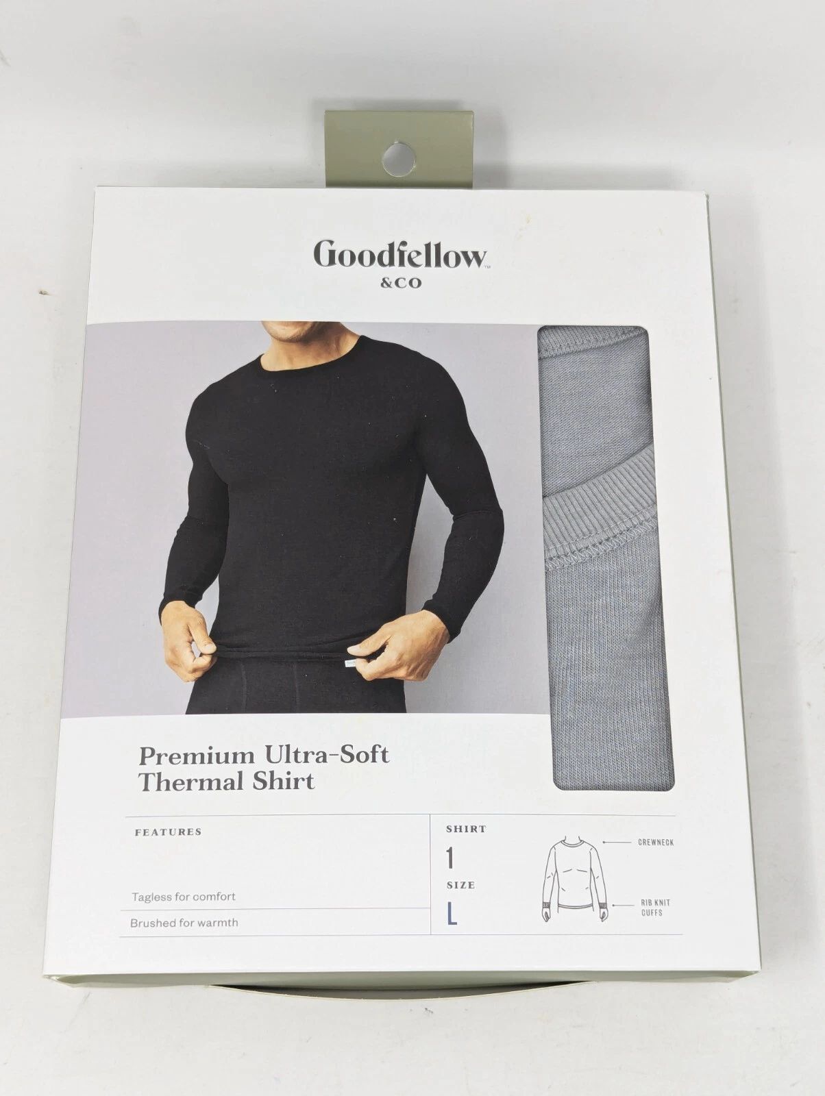 Goodfellow Men's Ultra Soft Thermal Long Sleeve (Shirt or Pants) Choose - Gray