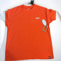 CLD Orange Oversized Jersey Cotton Men's Crew Neck Short Sleeve T-Shirt Size S