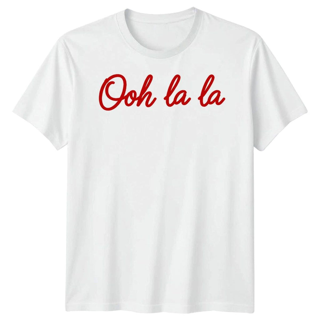 Ooh La La French Sayings Expressions Mens T-Shirt Womens Tee Graphic Tee