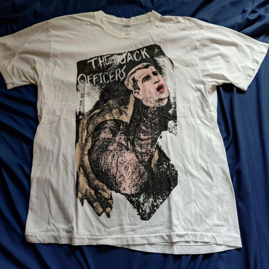 Remake Jackofficers 1992 Tour Shirt Butthole Surfers retro T shirt NH20199