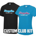 Custom Club Kit T-shirt Personalised Run Running Gear Logo Printing Sports Top