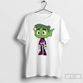 Classic Beast Boy Teen Titans Cartoon T Shirts