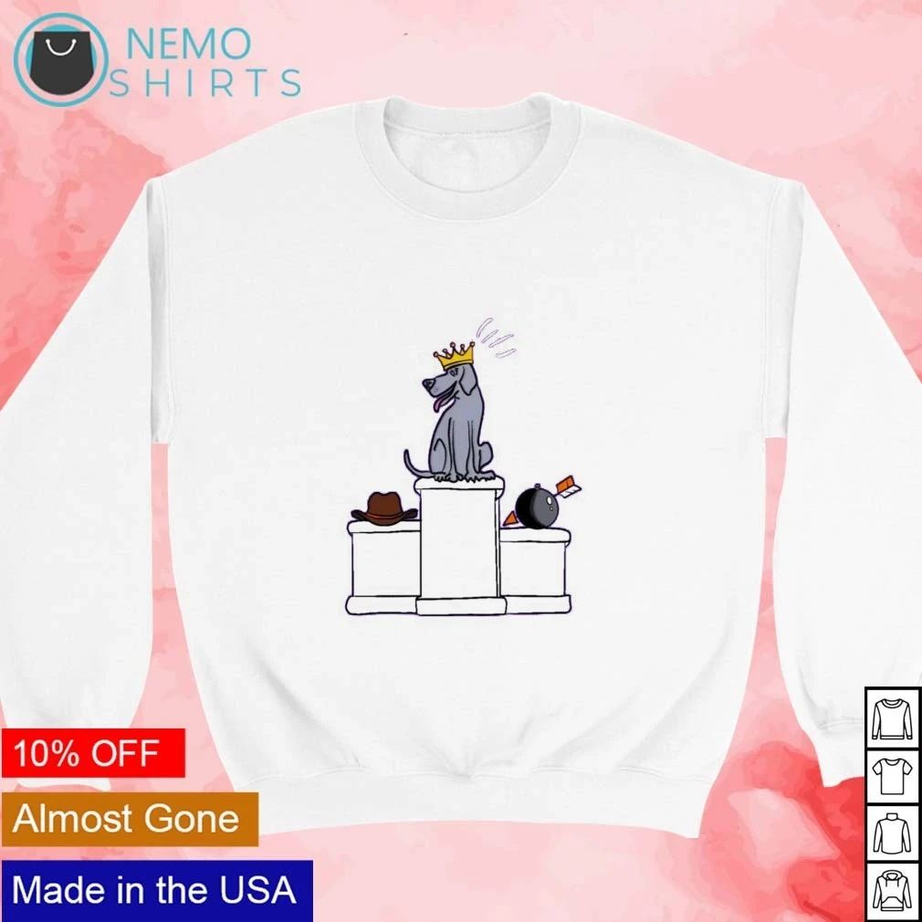 Philadelphia Waterdogs Champions Dog on Podium shirt