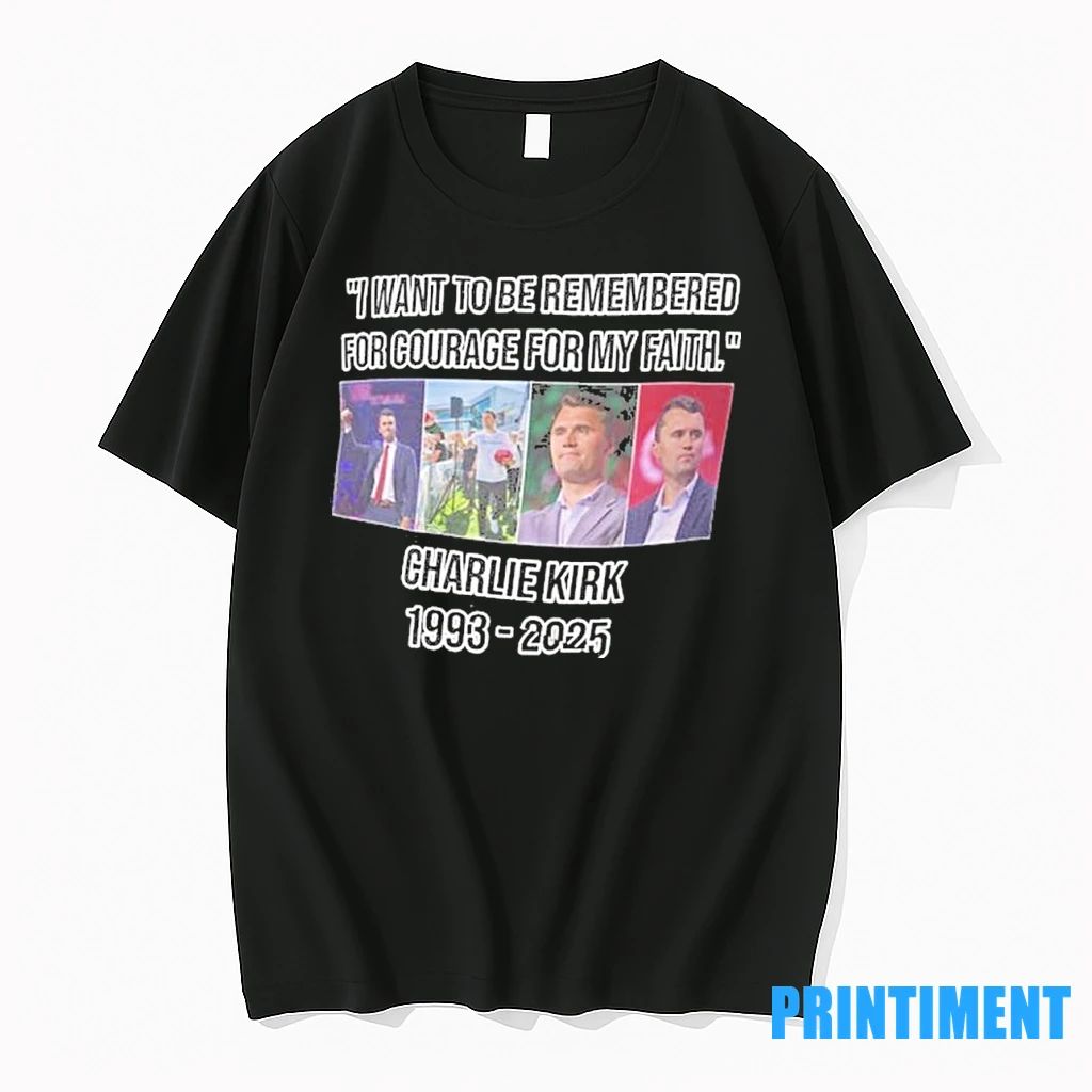 I Want To Be Remembered Charlie Kirk 1993 2025 Tshirts Sweater