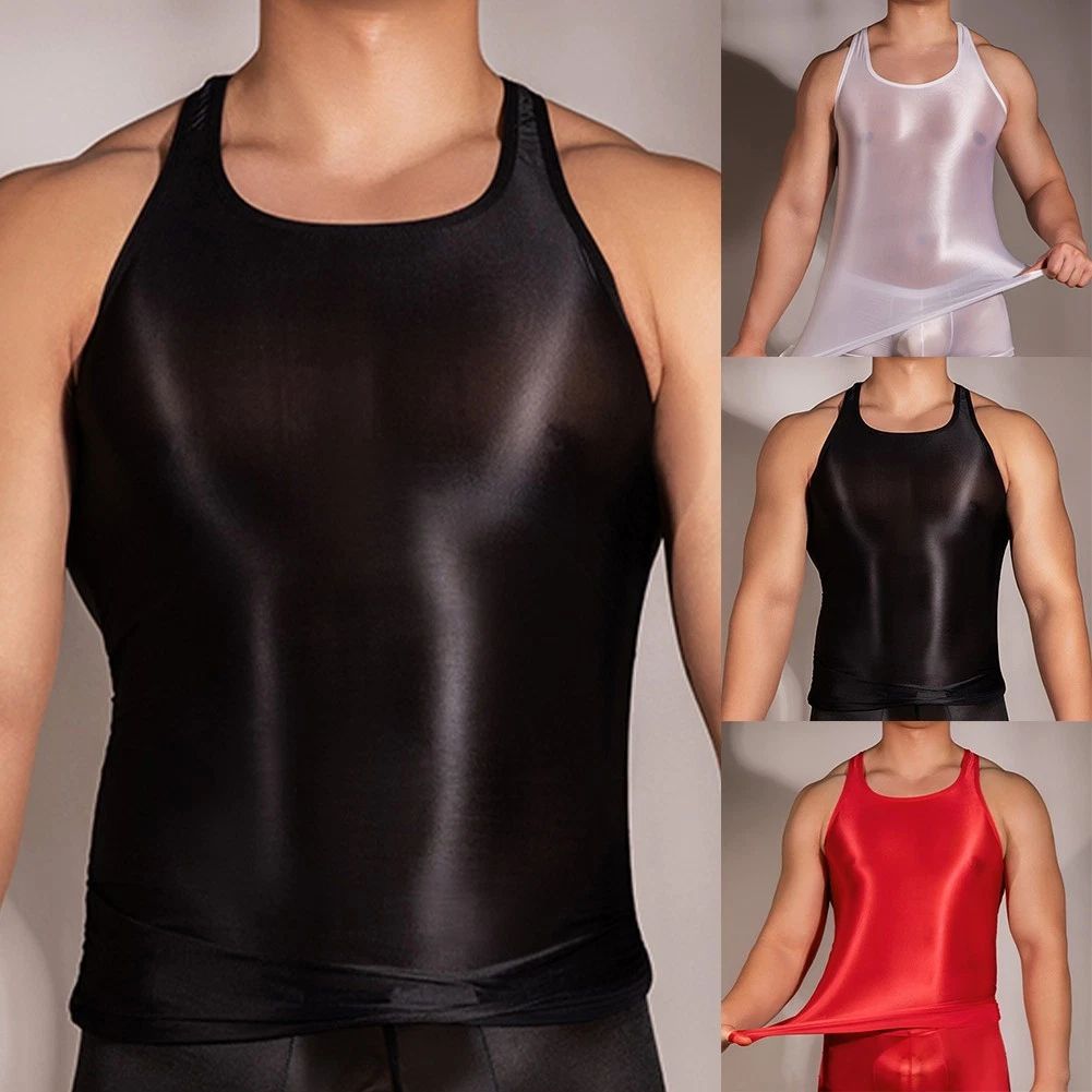 2023 Brand New Vest Male Underclothes Underwear Vest Yoga Bodybuilding