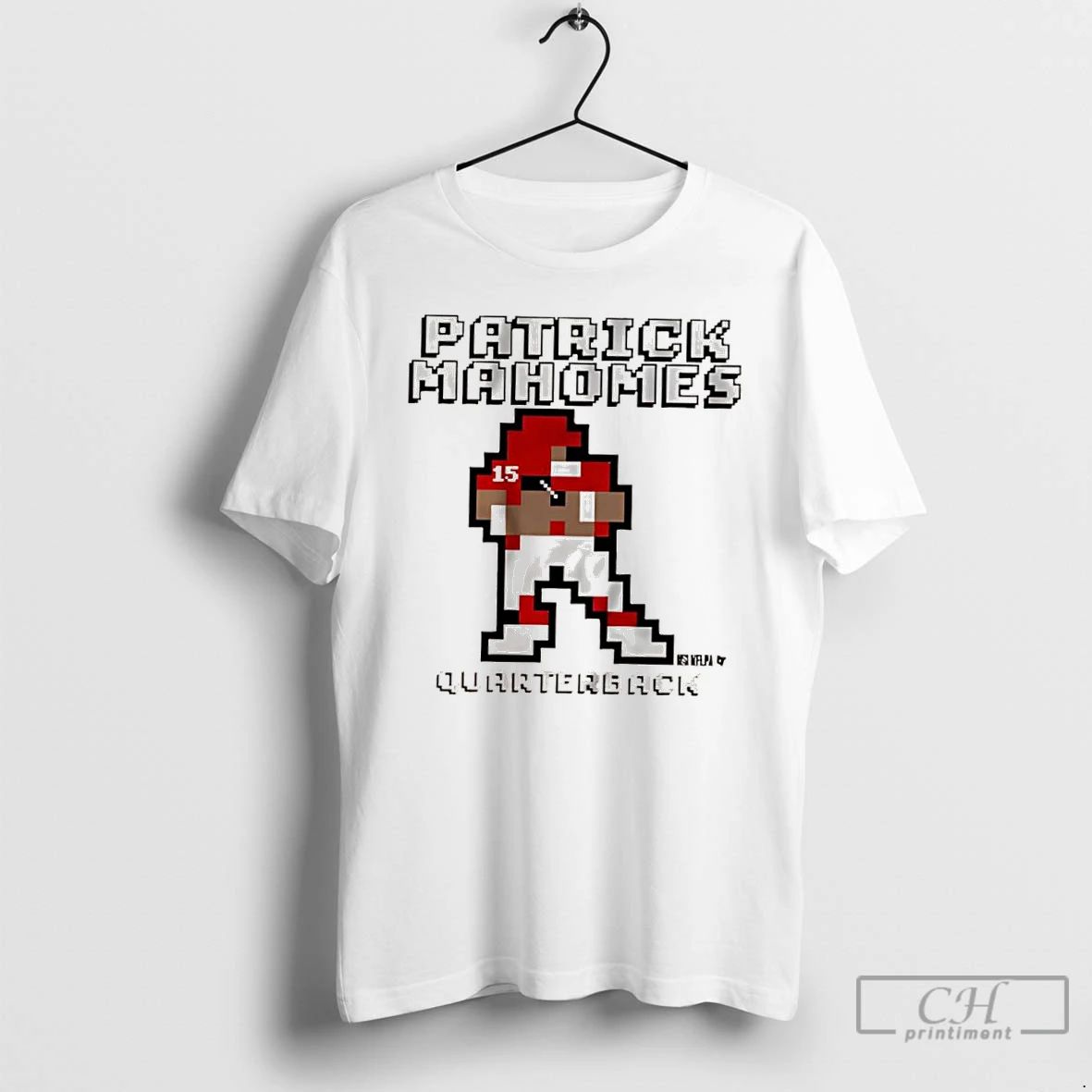 Classic Quaterback Patrick Mahomes Kansas City Chiefs Retro Baller T Shirts