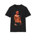 Nate Diaz UFC bloody and laughing as he’s pointing T-Shirt