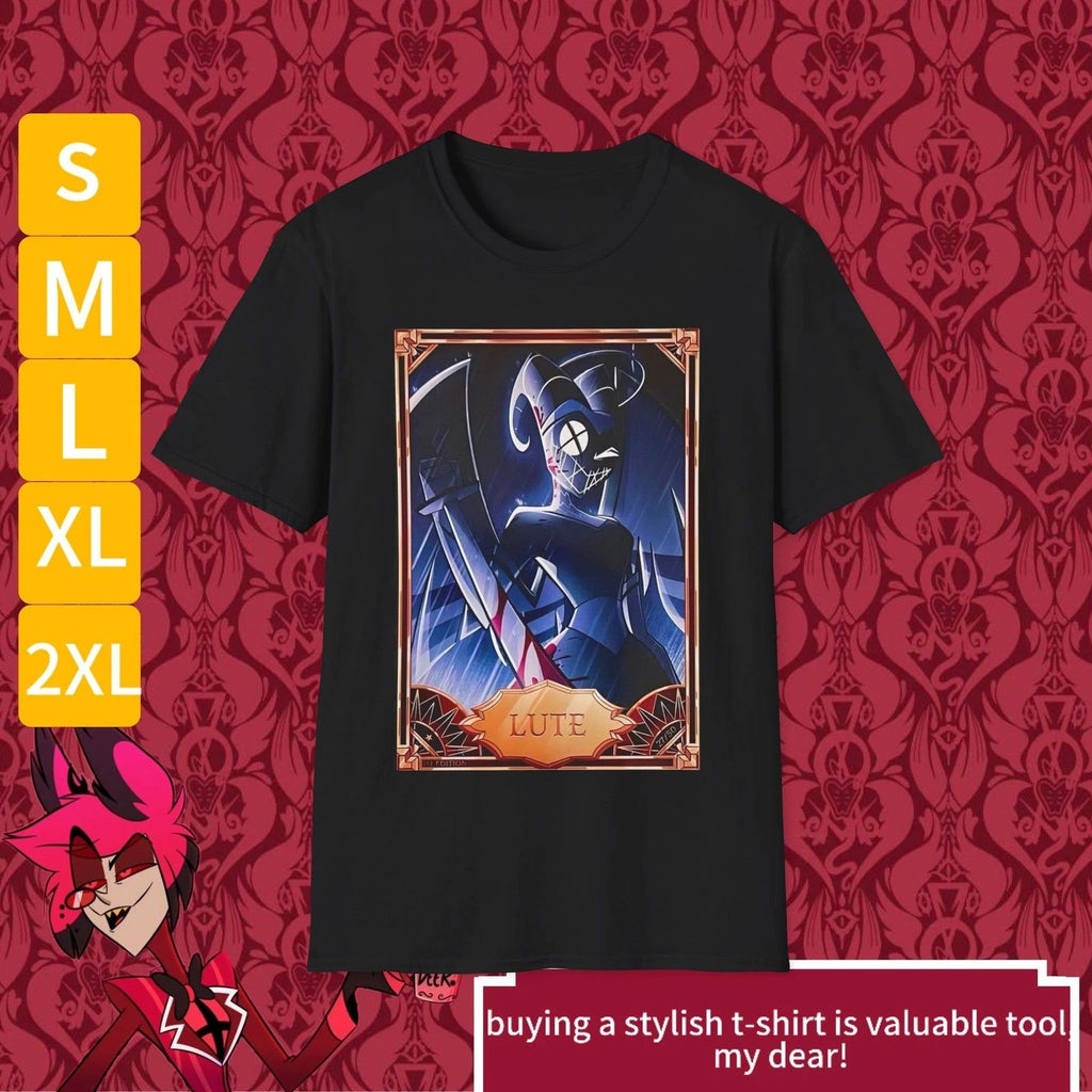 Hazbin Hotel Lute Adam Vaggie Angels Unisex Softstyle T-Shirt