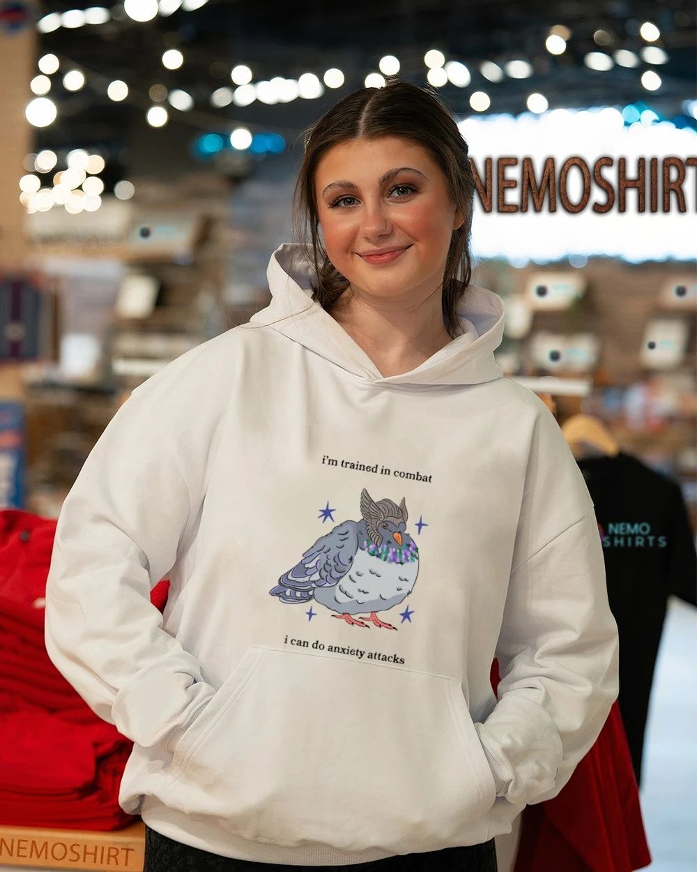 Pigeon Trained in Combat Anxiety Attacks shirt