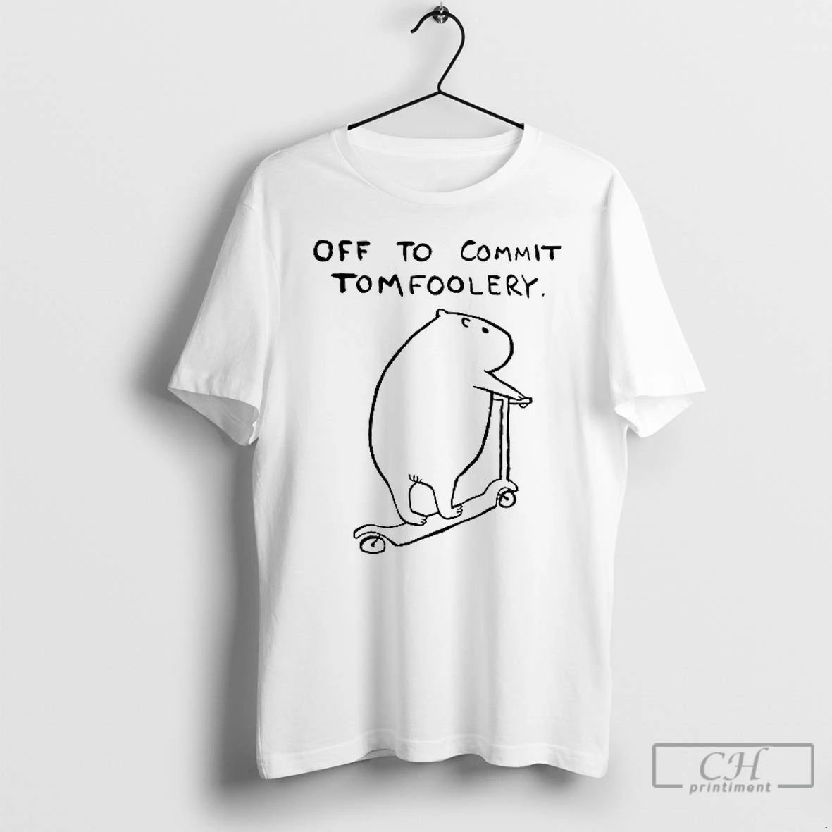 Classic Capybara Is Ready To Do Something Bad Off To Commit Tomfoolery T Shirts