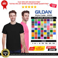 Gildan G500 Men's Heavy Cotton Plain Solid Short Sleeve Casual Blank T-Shirt
