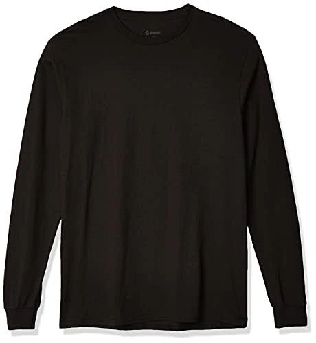 Soffe 100% Cotton Adult Crew Neck Long Sleeve Shirt