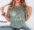 Just Breathe Meditation Comfort Tee Relaxing Yoga Zen