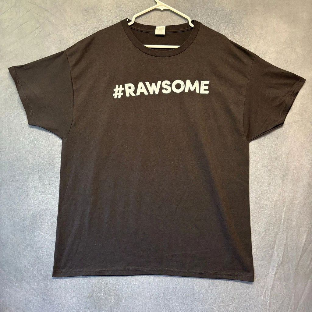 Hanes EcoSmart Acme Oyster House #RAWSOME T-Shirt XL Black New Orleans Seafood