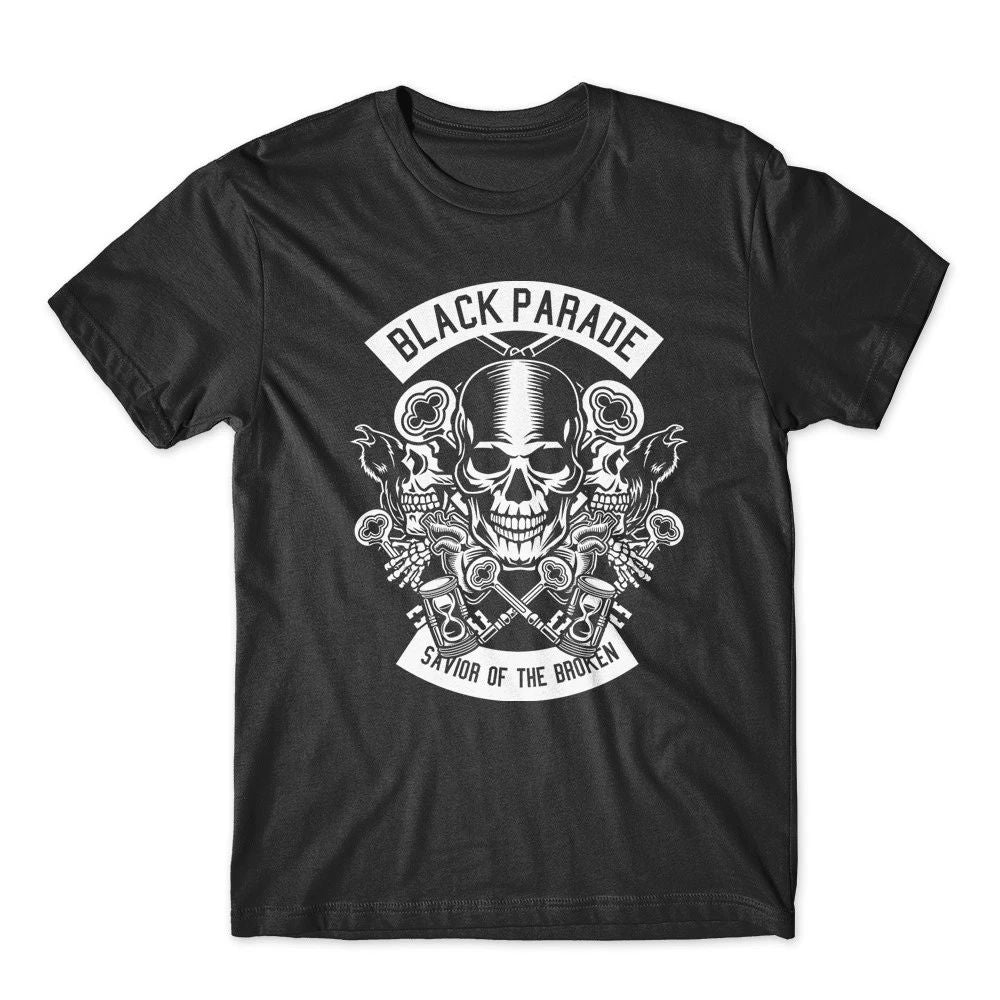 Black Parade T-Shirt 100% Cotton Premium Tee New