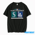Seattle Mariners Vs Los Angeles Dodgers 2025 World Series Matchup Zone Tshirts Sweater