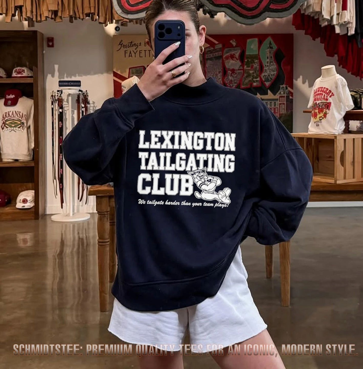 The Lexington Tailgating Club Kentucky Wildcats shirt