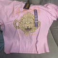 Def Leppard Hysteria Tour 1983 Graphic T Shirt Band Tee Pink Rock Music