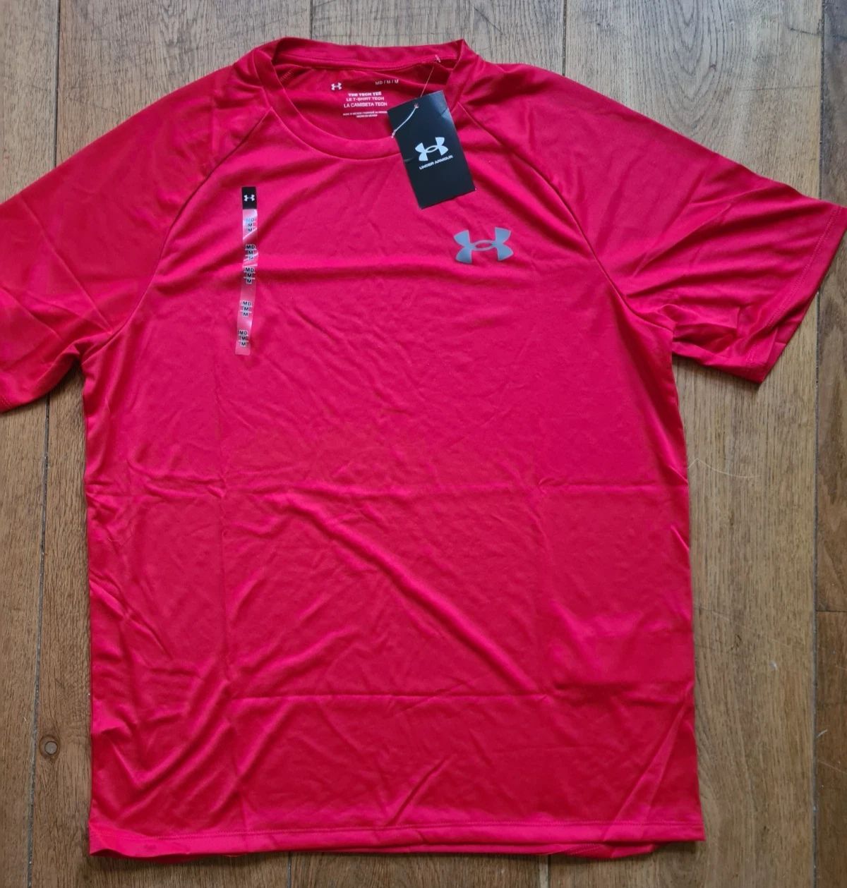 Under Armour Men's Tech 2.0 T-Shirt In Red Size M