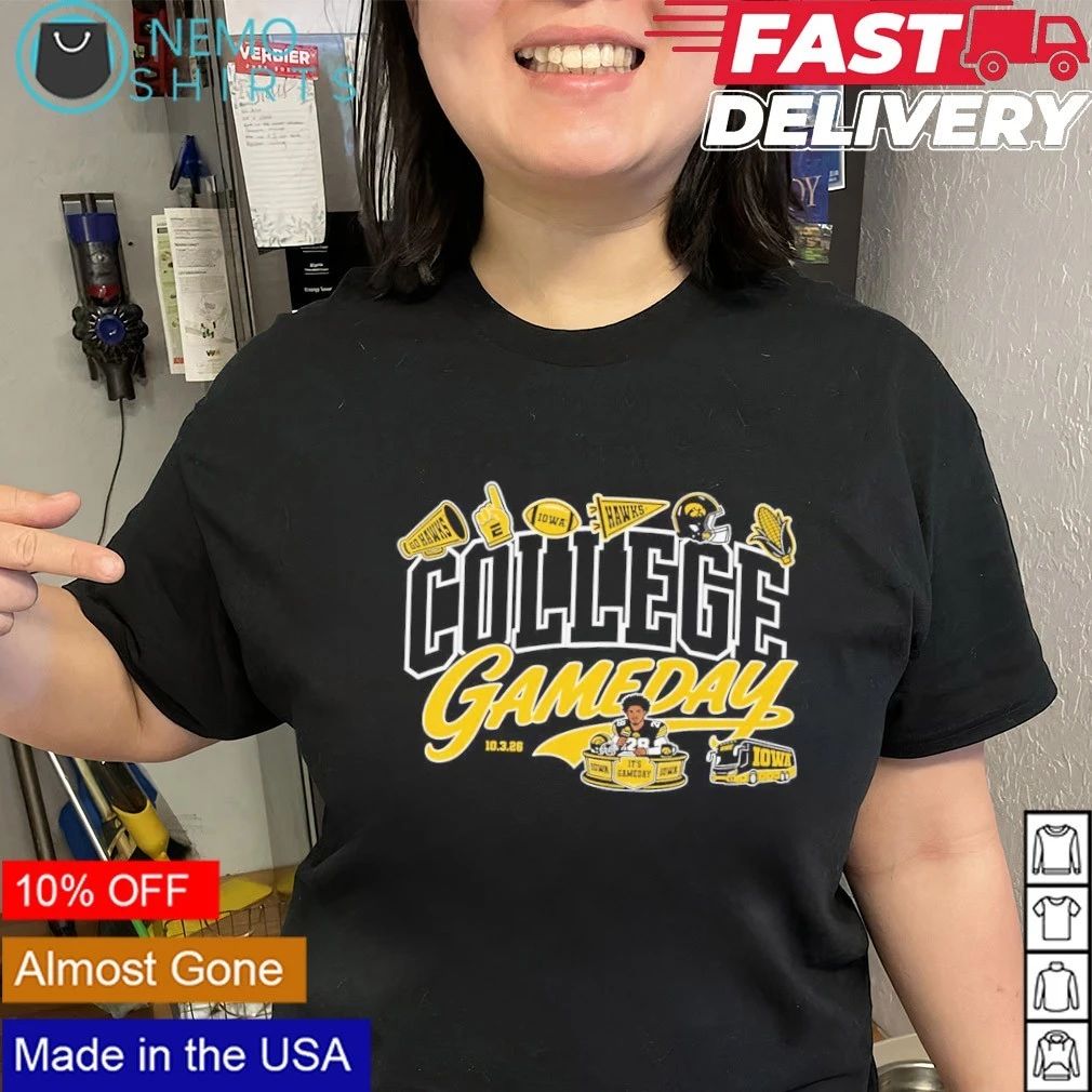 Kamari Moulton Iowa Hawkeyes Signs College Gameday 2026 shirt