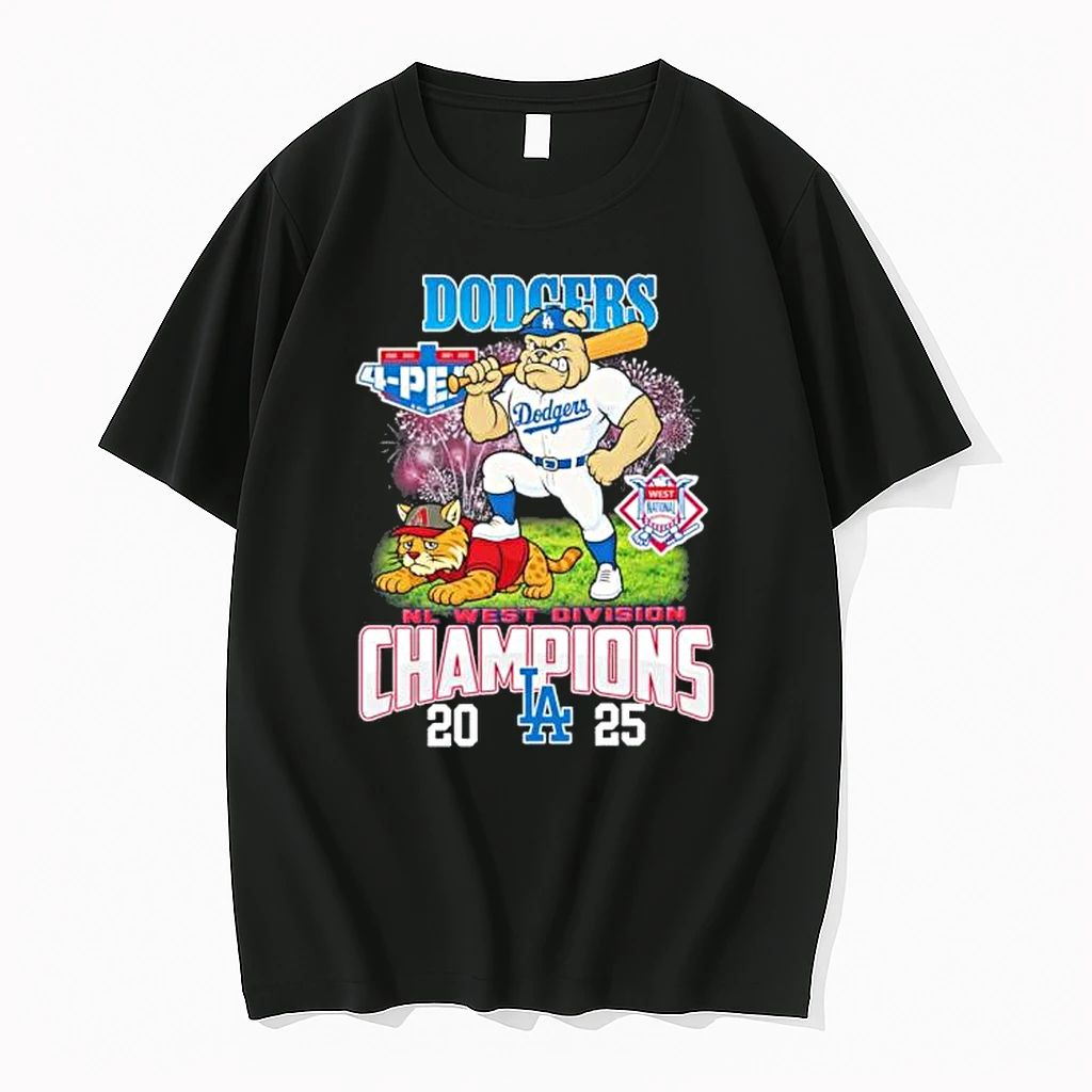 Los Angeles Dodgers Defeat Arizona 2025 Nl West Division Champions Tshirts Sweater