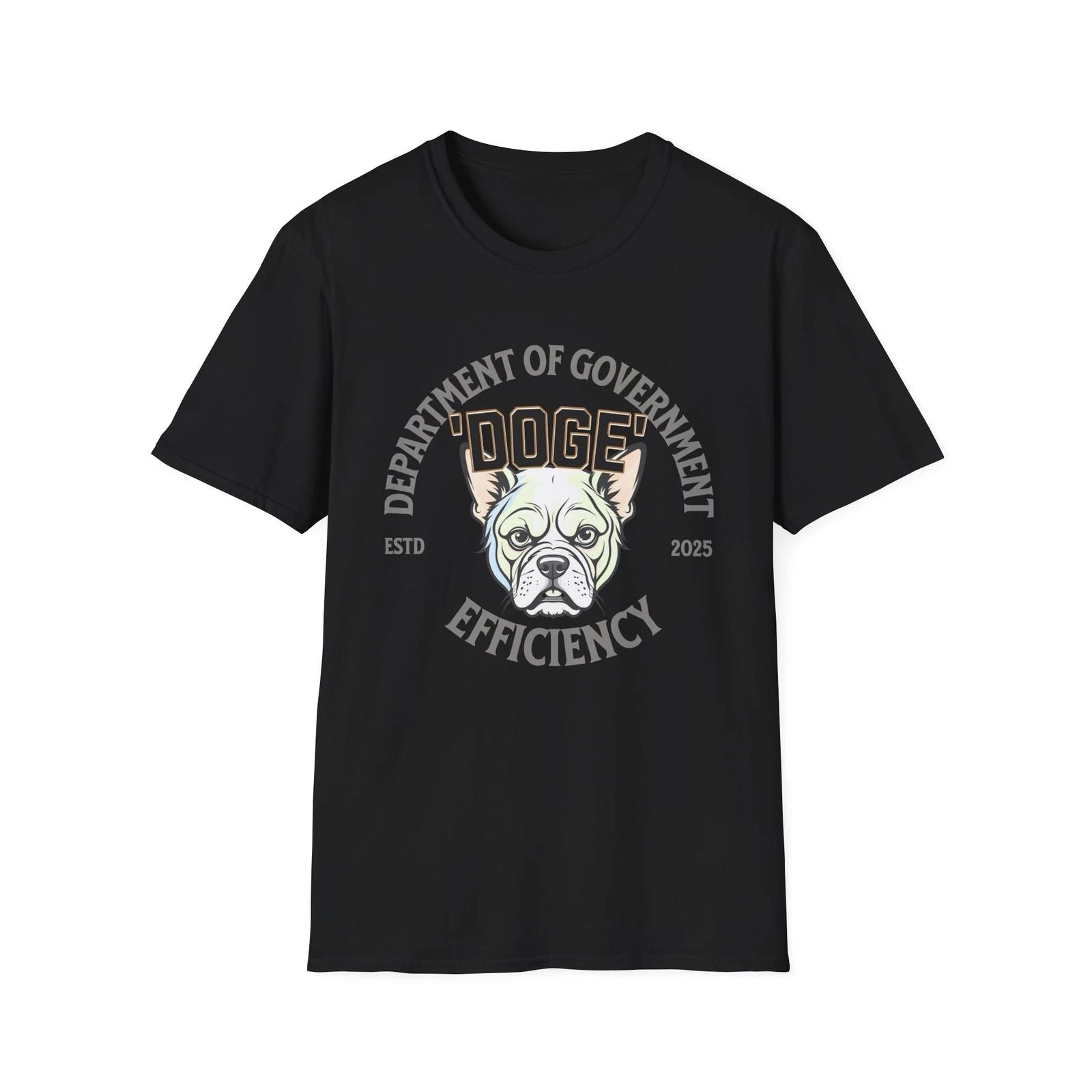 Funny Dog Government T-Shirt, Efficiency Gift for Dog Lovers DOGE Themed Unisex