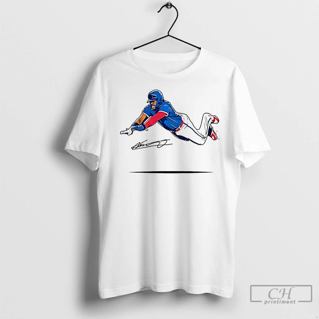 Premium Vladimir Guerrero Jr Toronto Blue Jays Super Vlad Flying Slide