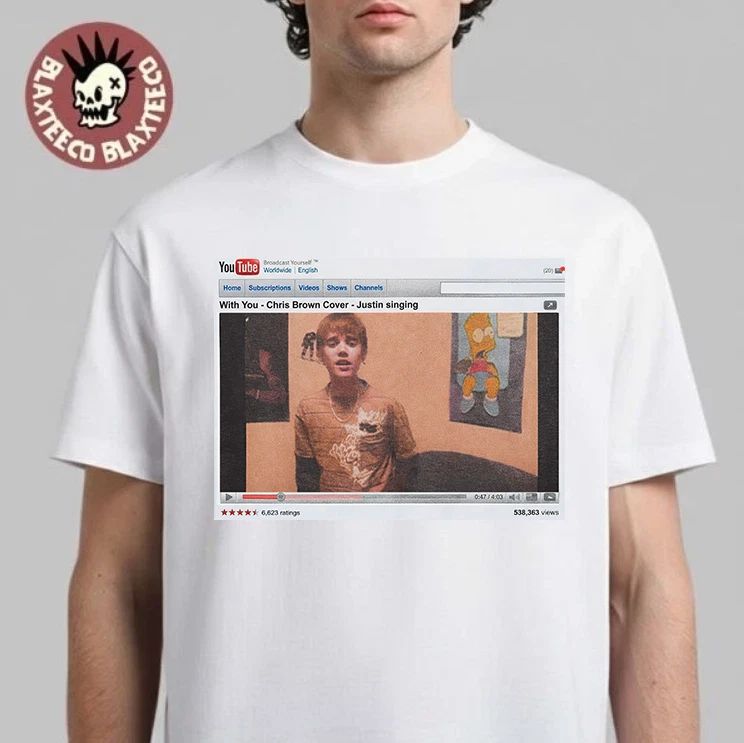 Justin Bieber! 1Coachella 2026 Festival Indio California Bieber YouTube Tee